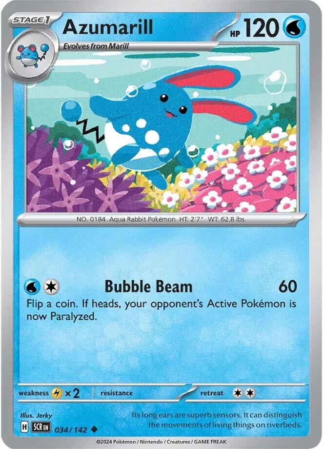 Azumarill (034/142) [Scarlet & Violet: Stellar Crown] | Galactic Gamez