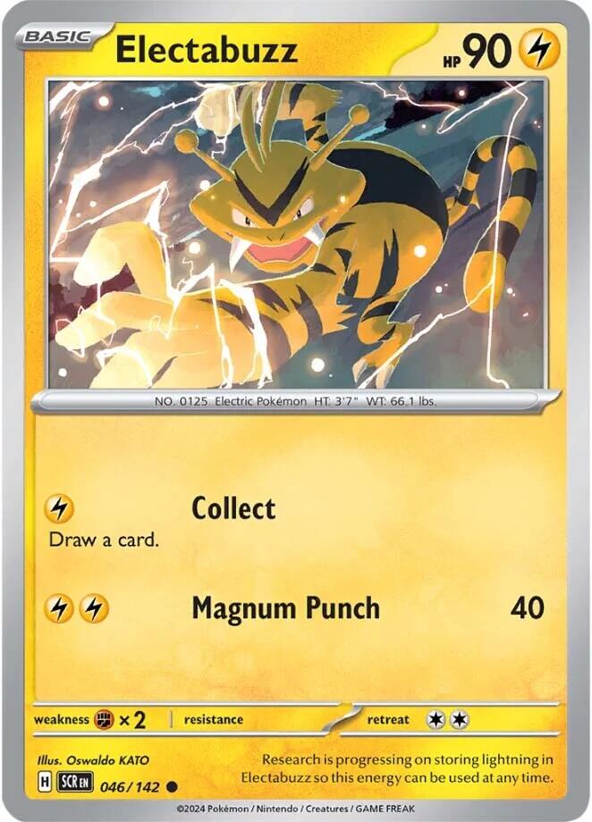 Electabuzz (046/142) [Scarlet & Violet: Stellar Crown] | Galactic Gamez