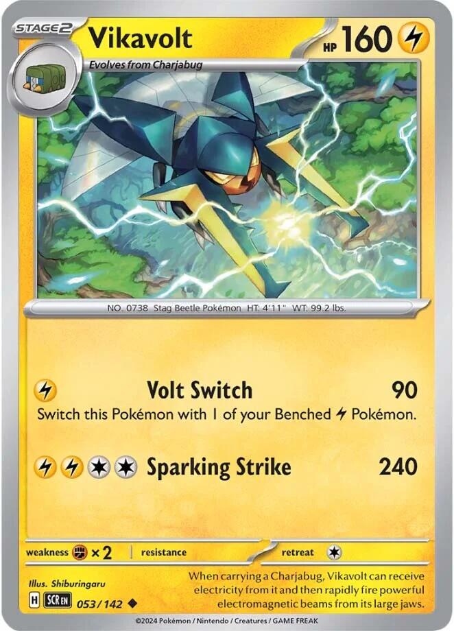 Vikavolt (053/142) [Scarlet & Violet: Stellar Crown] | Galactic Gamez