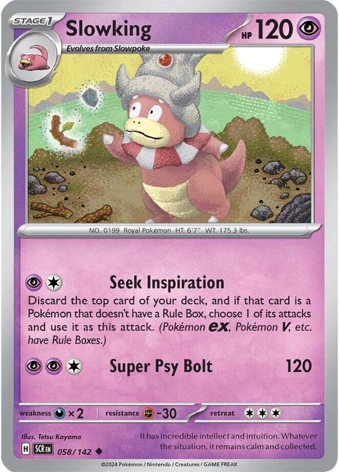 Slowking (058/142) [Scarlet & Violet: Stellar Crown] | Galactic Gamez