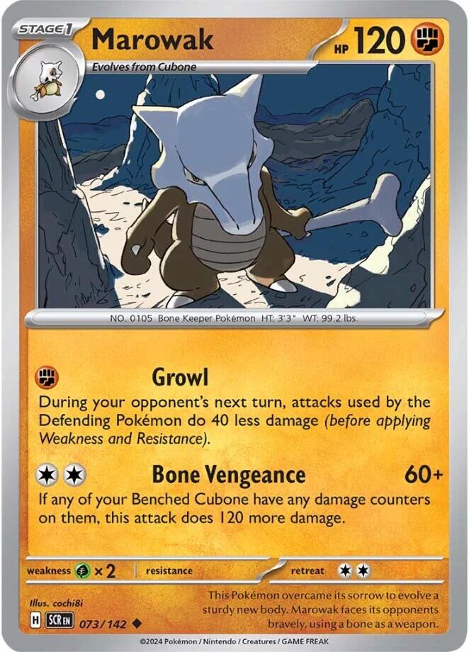 Marowak (073/142) [Scarlet & Violet: Stellar Crown] | Galactic Gamez