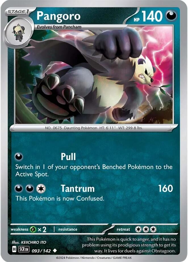 Pangoro (093/142) [Scarlet & Violet: Stellar Crown] | Galactic Gamez