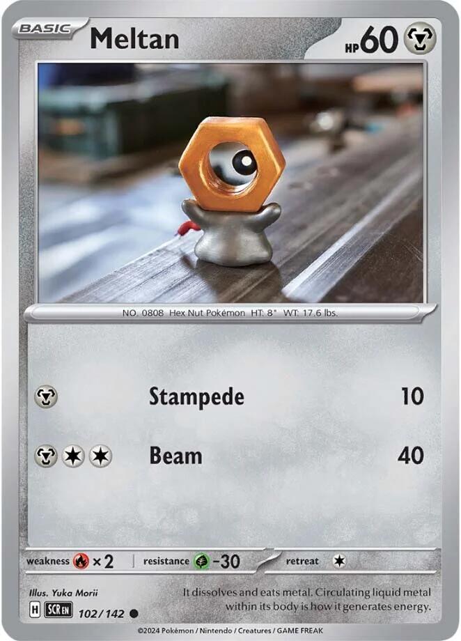 Meltan (102/142) [Scarlet & Violet: Stellar Crown] | Galactic Gamez