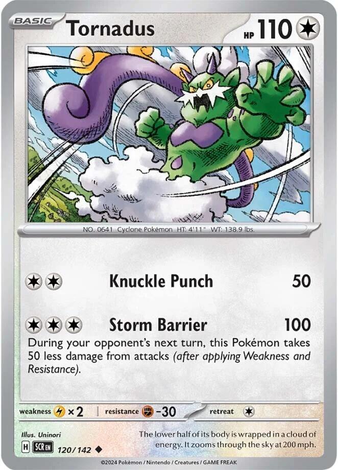 Tornadus (120/142) [Scarlet & Violet: Stellar Crown] | Galactic Gamez