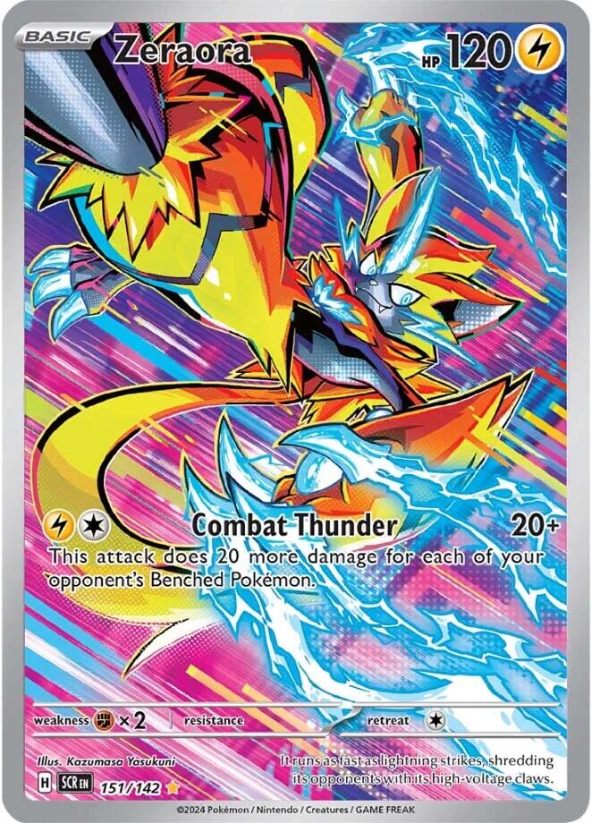 Zeraora (151/142) [Scarlet & Violet: Stellar Crown] | Galactic Gamez