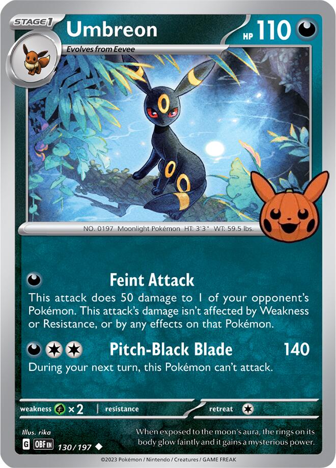 Umbreon (130/197) [Trick or Trade 2024] | Galactic Gamez