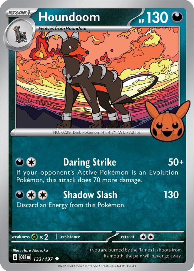 Houndoom (133/197) [Trick or Trade 2024] | Galactic Gamez