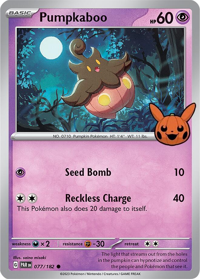 Pumpkaboo (077/182) [Trick or Trade 2024] | Galactic Gamez