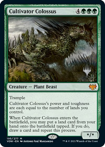 Cultivator Colossus (Promo Pack) [Innistrad: Crimson Vow Promos] | Galactic Gamez