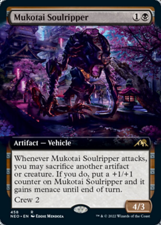 Mukotai Soulripper (Extended Art) [Kamigawa: Neon Dynasty] | Galactic Gamez