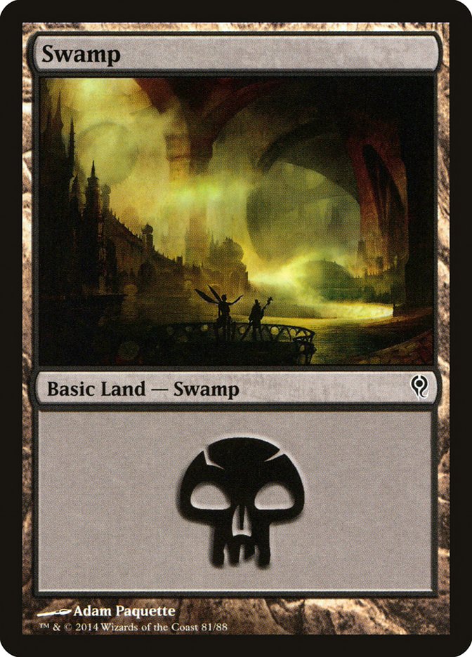 Swamp (81) [Duel Decks: Jace vs. Vraska] | Galactic Gamez