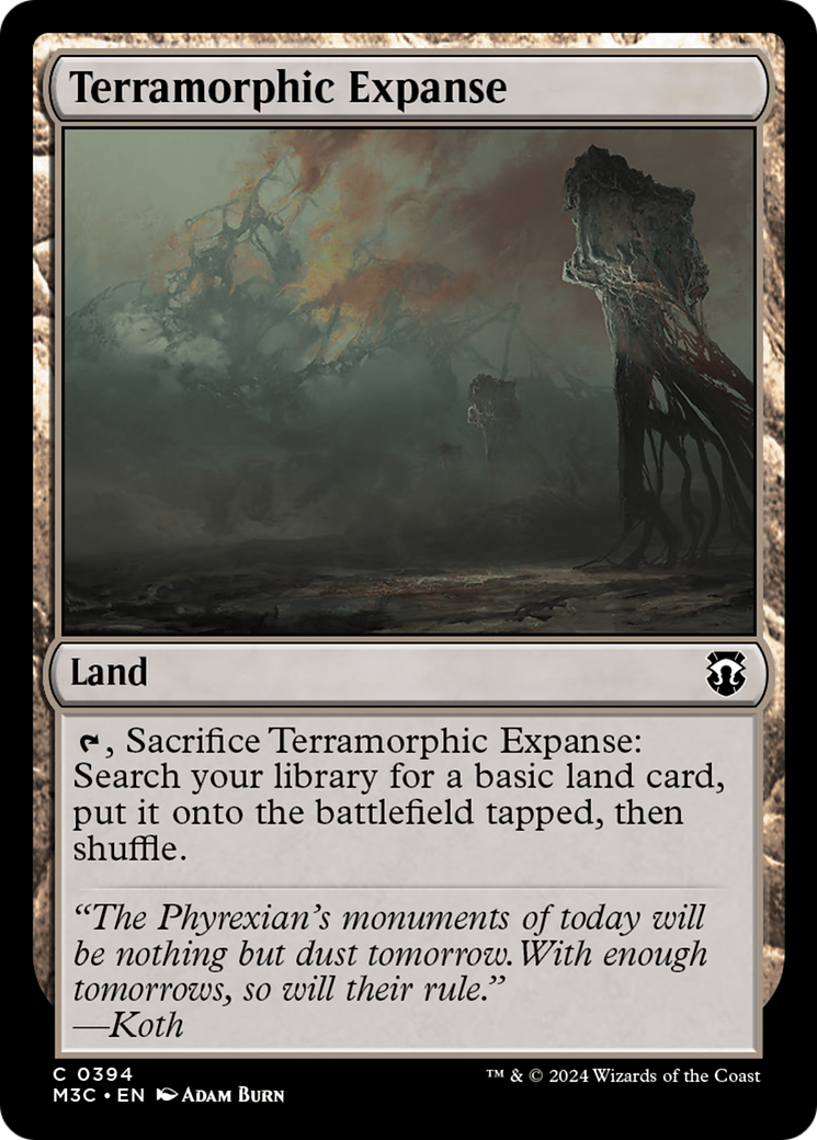 Terramorphic Expanse (Ripple Foil) [Modern Horizons 3 Commander] | Galactic Gamez