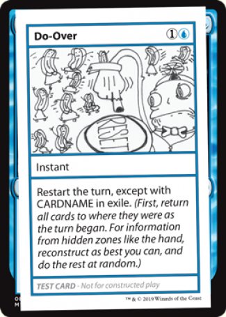Do-Over (2021 Edition) [Mystery Booster Playtest Cards] | Galactic Gamez