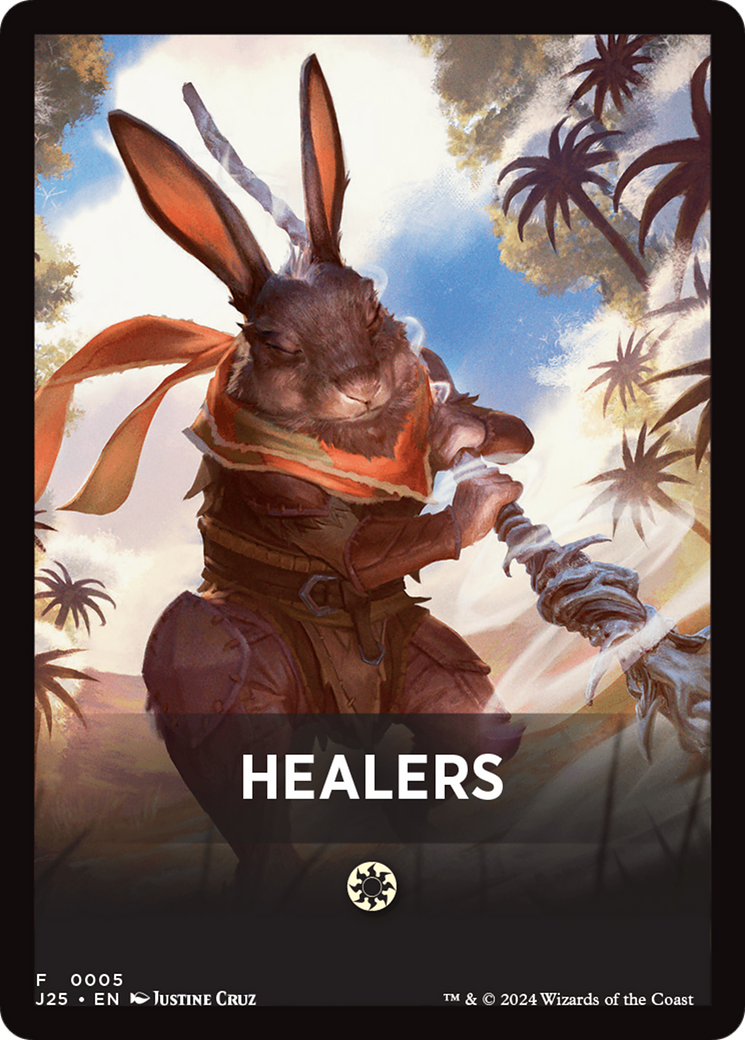 Healers Theme Card [Foundations Jumpstart Front Cards] | Galactic Gamez