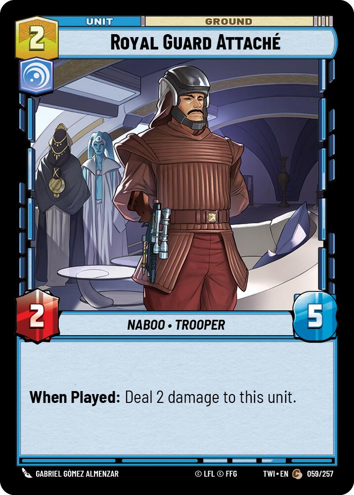 Royal Guard Attache (059/257) (059/257) [Twilight of the Republic] | Galactic Gamez