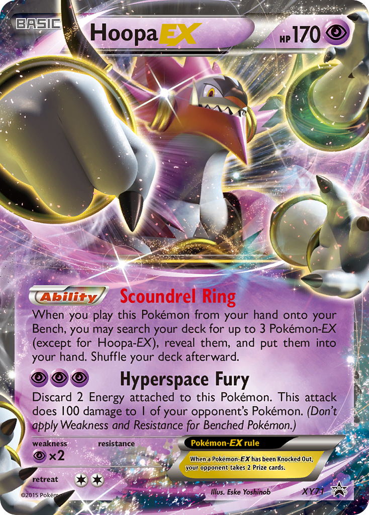 Hoopa EX (XY71) [XY: Black Star Promos] | Galactic Gamez