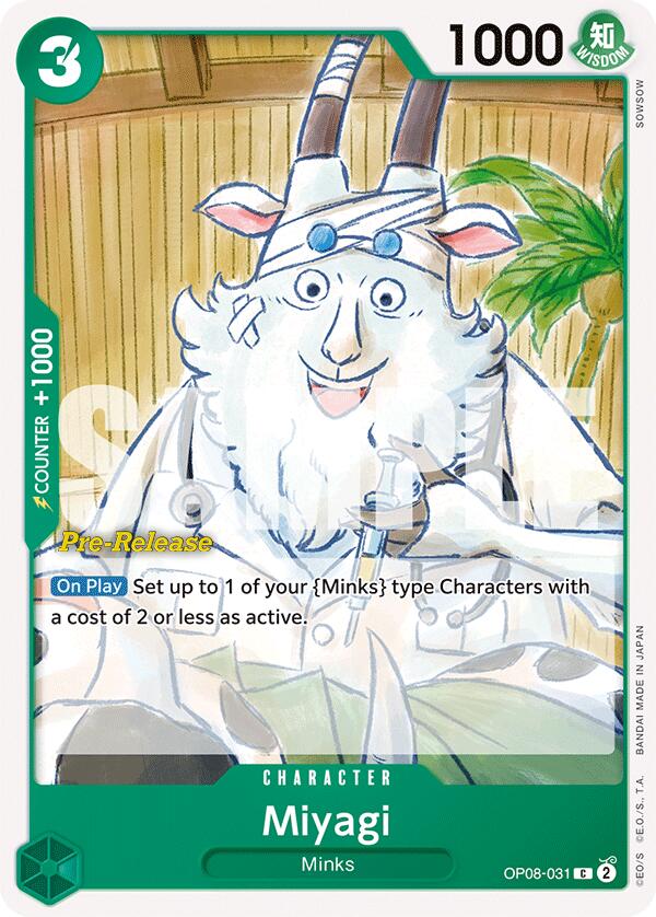 Miyagi [Two Legends Pre-Release Cards] | Galactic Gamez