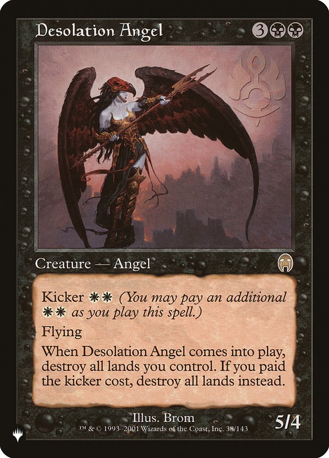 Desolation Angel [The List] | Galactic Gamez