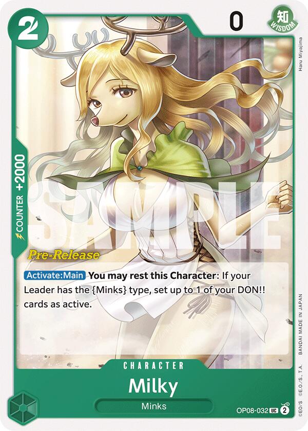 Milky [Two Legends Pre-Release Cards] | Galactic Gamez