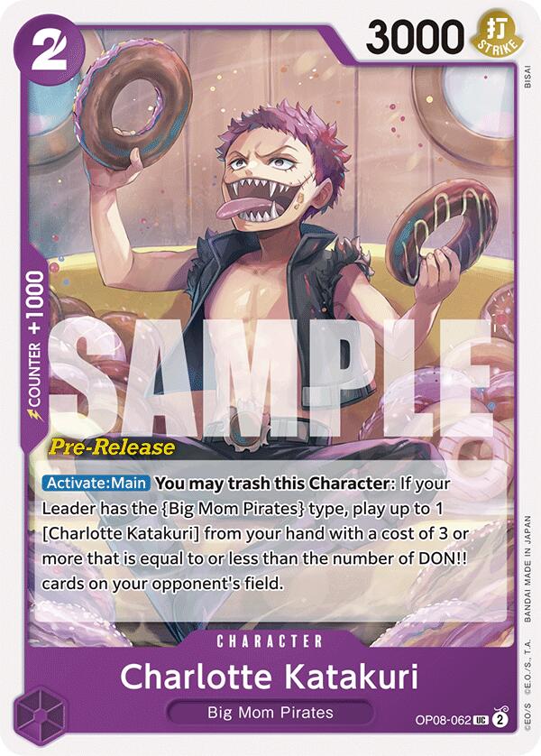 Charlotte Katakuri [Two Legends Pre-Release Cards] | Galactic Gamez