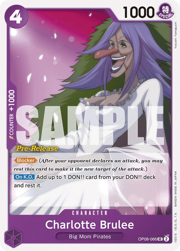 Charlotte Brulee [Two Legends Pre-Release Cards] | Galactic Gamez