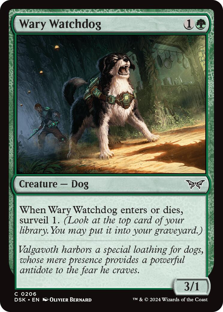 Wary Watchdog [Duskmourn: House of Horror] | Galactic Gamez