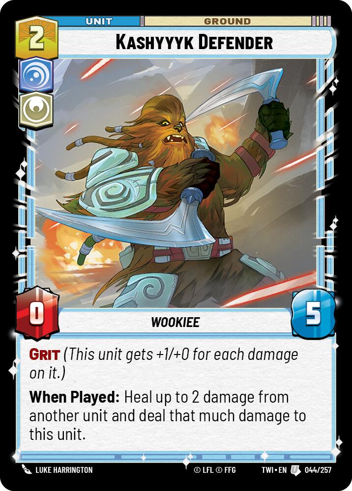 Kashyyyk Defender (044/257) (044/257) [Twilight of the Republic] | Galactic Gamez