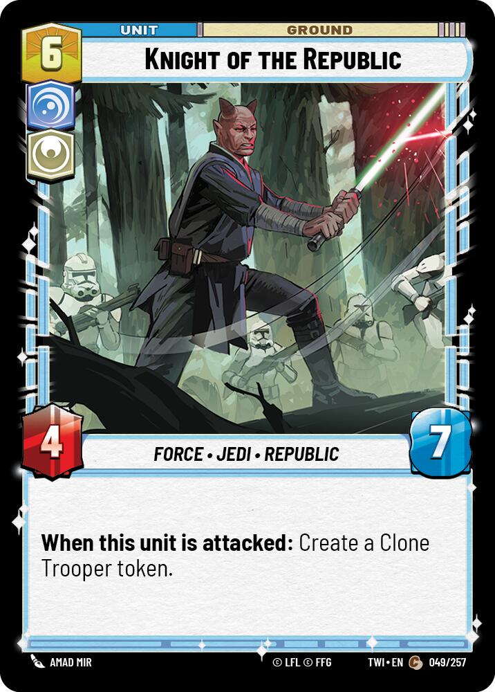 Knight of the Republic (049/257) (049/257) [Twilight of the Republic] | Galactic Gamez