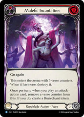 Malefic Incantation (Red) [FLR015] (Rosetta Florian Blitz Deck) | Galactic Gamez