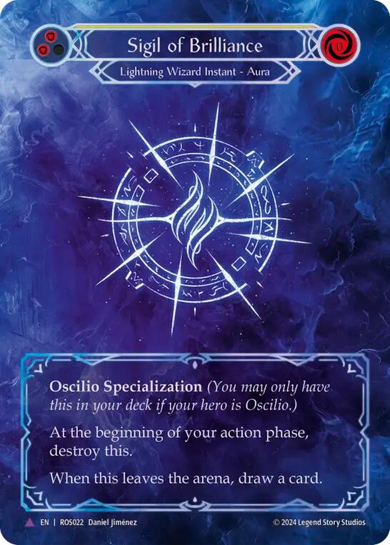 Sigil of Brilliance (Marvel) [ROS022] (Rosetta)  Cold Foil | Galactic Gamez