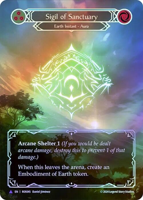 Sigil of Sanctuary (Marvel) [ROS045] (Rosetta)  Cold Foil | Galactic Gamez