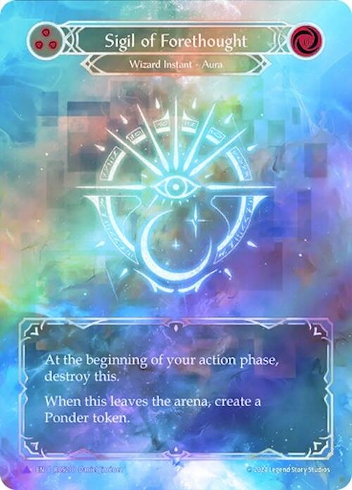 Sigil of Forethought (Marvel) [ROS210] (Rosetta)  Cold Foil | Galactic Gamez