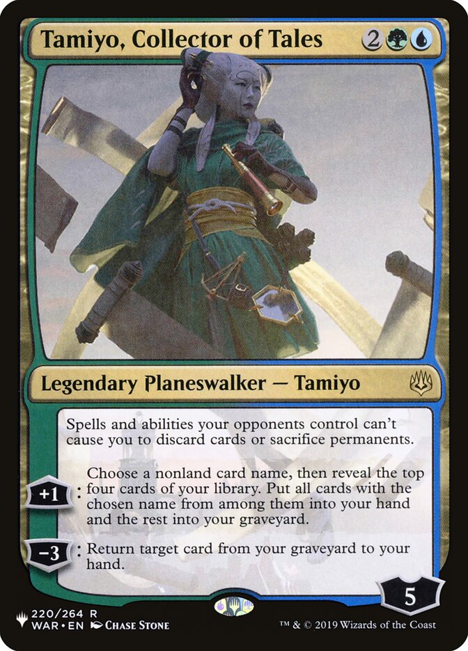 Tamiyo, Collector of Tales [The List] | Galactic Gamez
