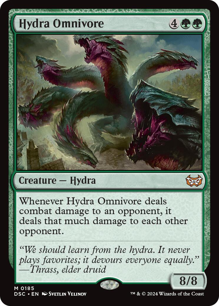 Hydra Omnivore [Duskmourn: House of Horror Commander] | Galactic Gamez