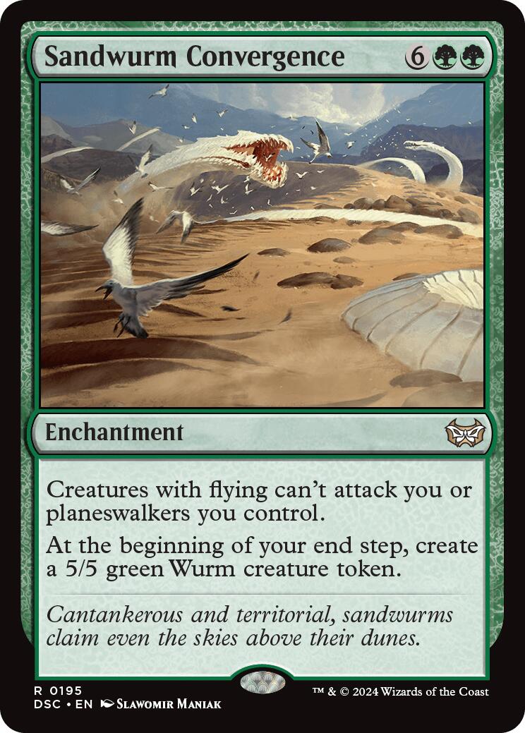 Sandwurm Convergence [Duskmourn: House of Horror Commander] | Galactic Gamez