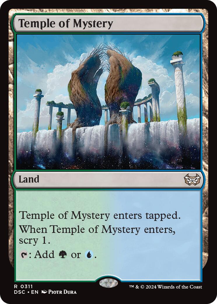 Temple of Mystery [Duskmourn: House of Horror Commander] | Galactic Gamez