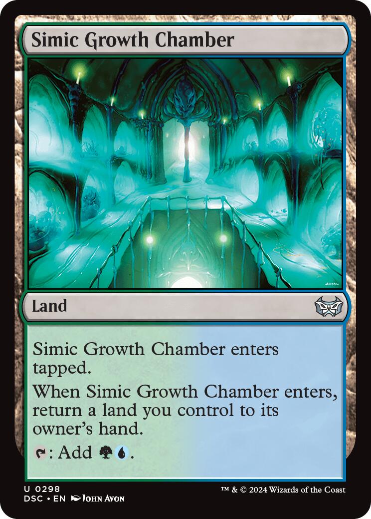 Simic Growth Chamber [Duskmourn: House of Horror Commander] | Galactic Gamez