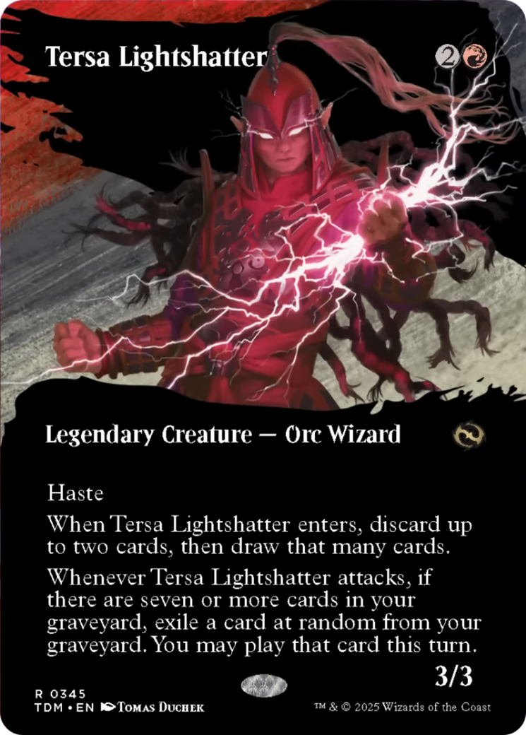 Tersa Lightshatter (Borderless) [Tarkir: Dragonstorm] | Galactic Gamez