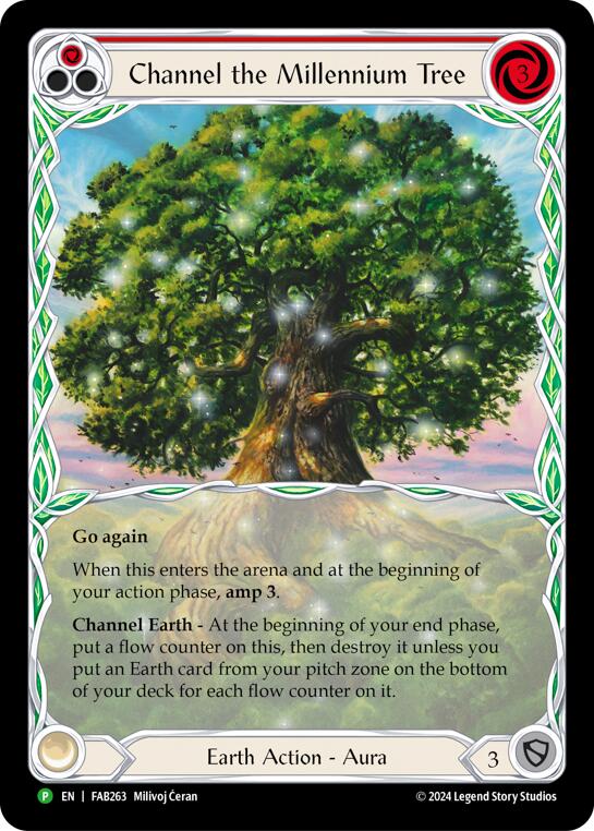 Channel the Millennium Tree [FAB263] (Promo)  Cold Foil | Galactic Gamez