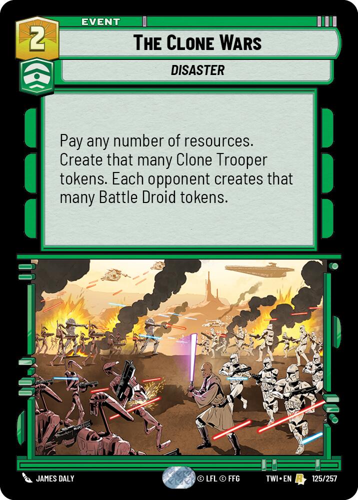 The Clone Wars (125/257) (125/257) [Twilight of the Republic] | Galactic Gamez