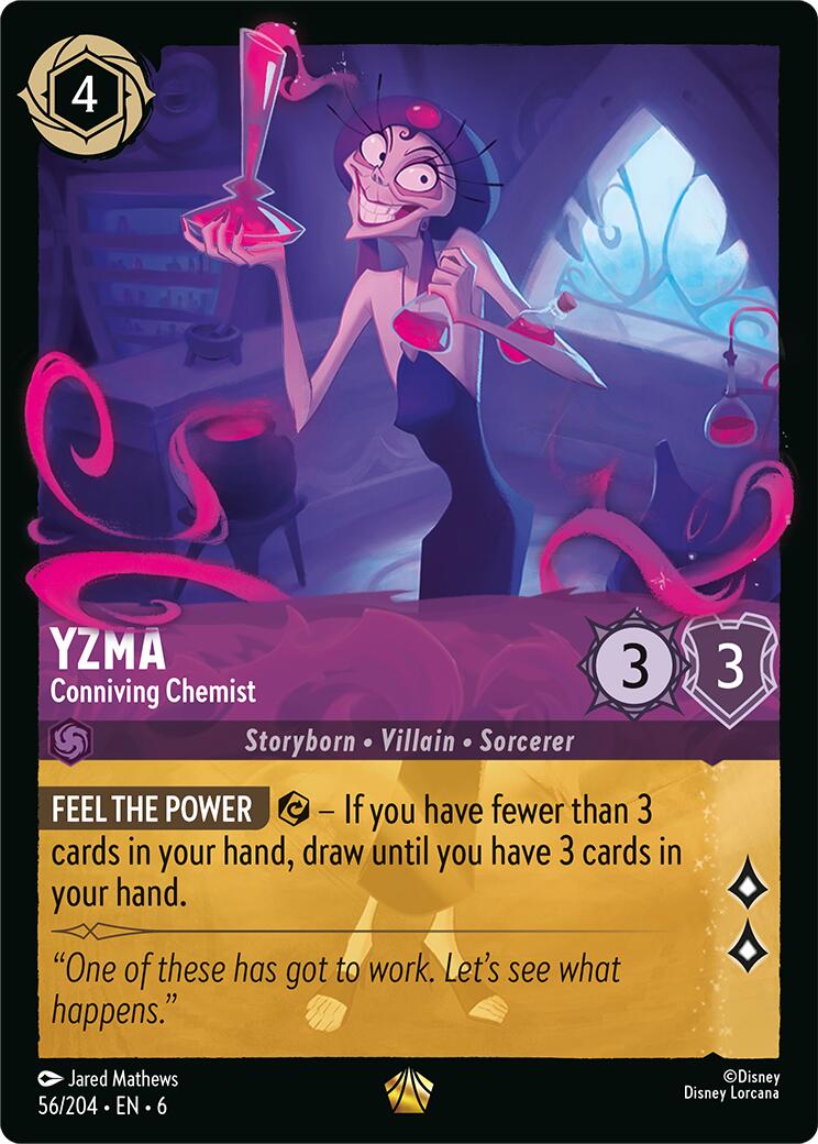 Yzma - Conniving Chemist (56/204) [Azurite Sea] | Galactic Gamez