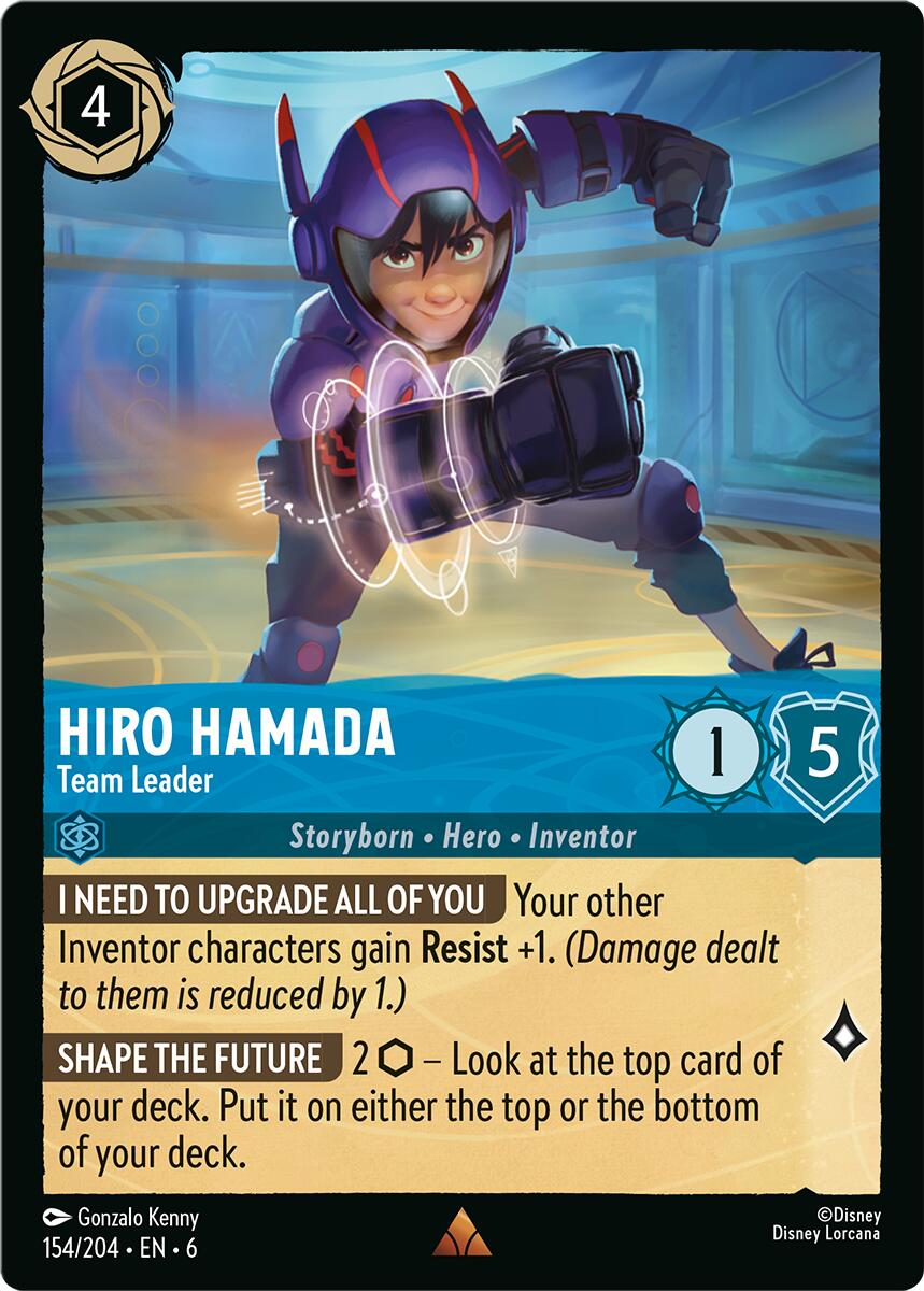 Hiro Hamada - Team Leader (154/204) [Azurite Sea] | Galactic Gamez