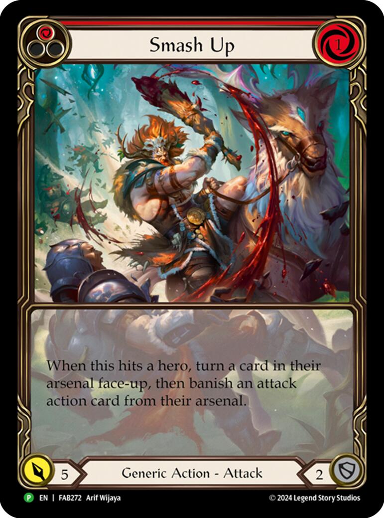 Smash Up (Extended Art) [FAB272] (Promo)  Rainbow Foil | Galactic Gamez