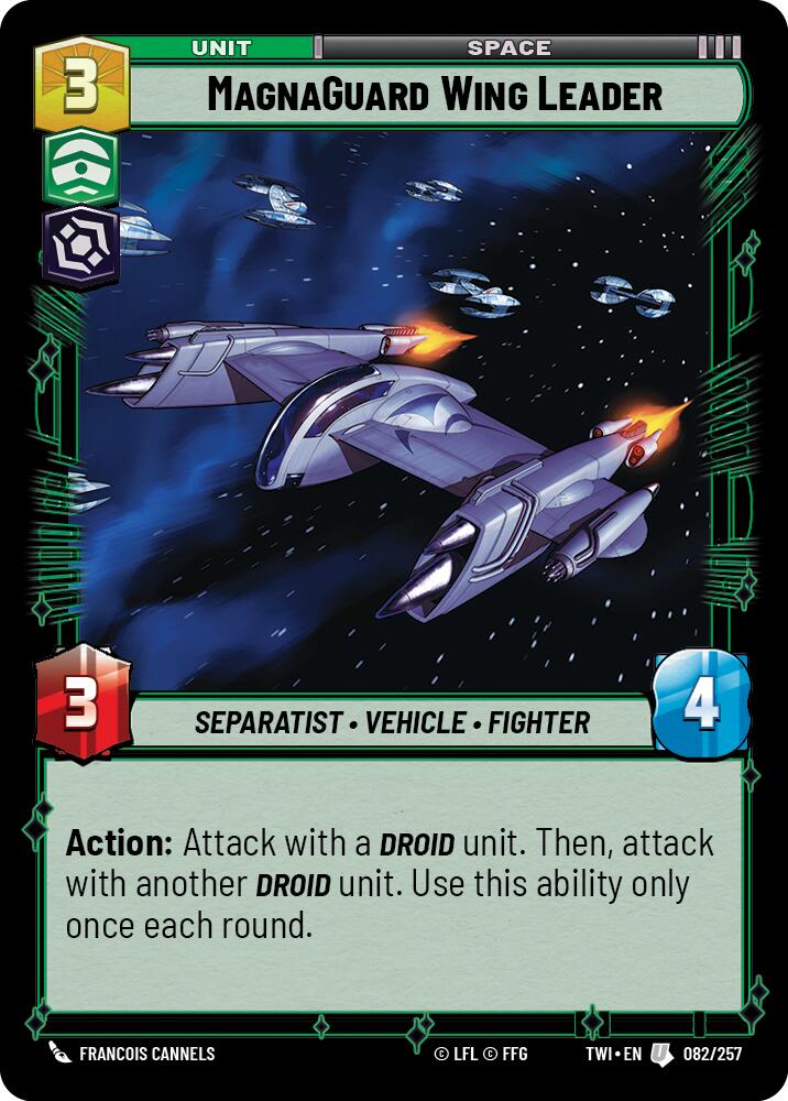 MagnaGuard Wing Leader (082/257) (082/257) [Twilight of the Republic] | Galactic Gamez