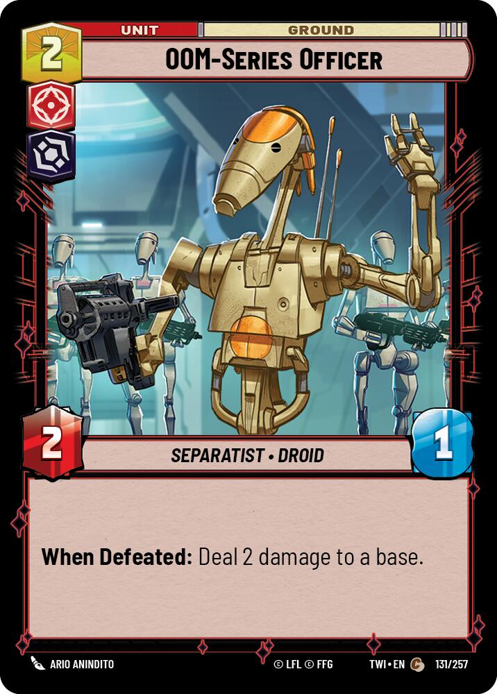 OOM-Series Officer (131/257) (131/257) [Twilight of the Republic] | Galactic Gamez