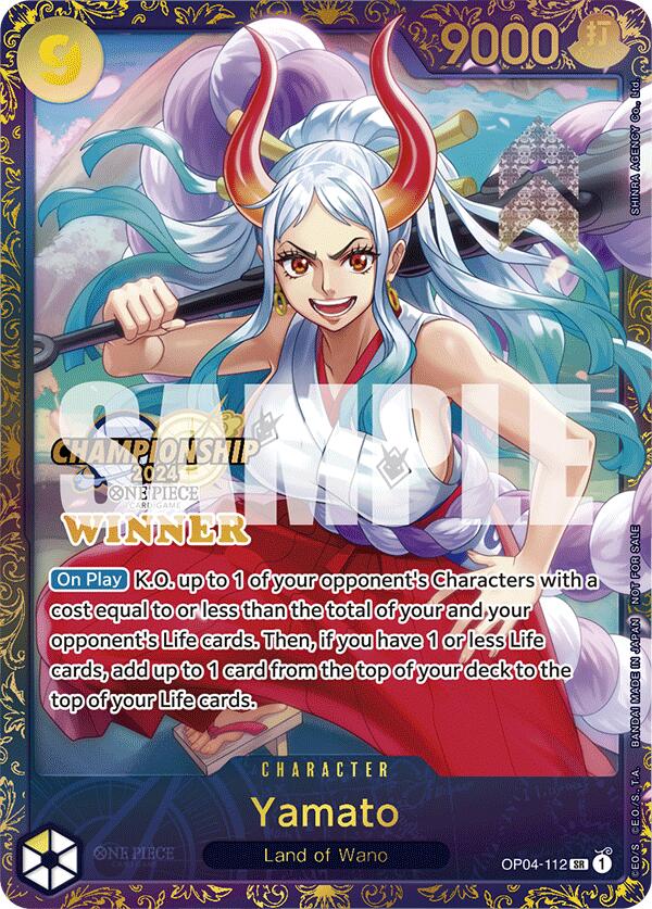 Yamato (Championship 2024 Finals Winner) [One Piece Promotion Cards] | Galactic Gamez