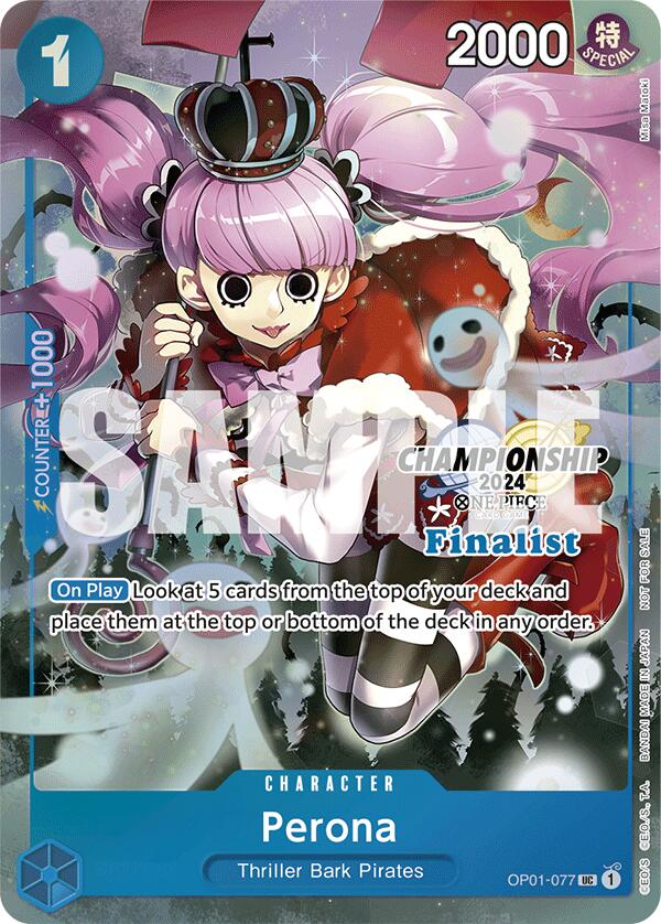Perona (Championship 2024 Finalist Card Set) [One Piece Promotion Cards] | Galactic Gamez