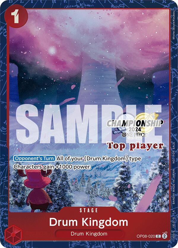 Drum Kingdom (Championship 2024 Top Player Pack) [One Piece Promotion Cards] | Galactic Gamez