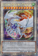 Cosmic Blazar Dragon [MP24-EN029] Quarter Century Secret Rare | Galactic Gamez