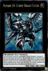 Number F0: Utopic Draco Future [MP24-EN037] Quarter Century Secret Rare | Galactic Gamez